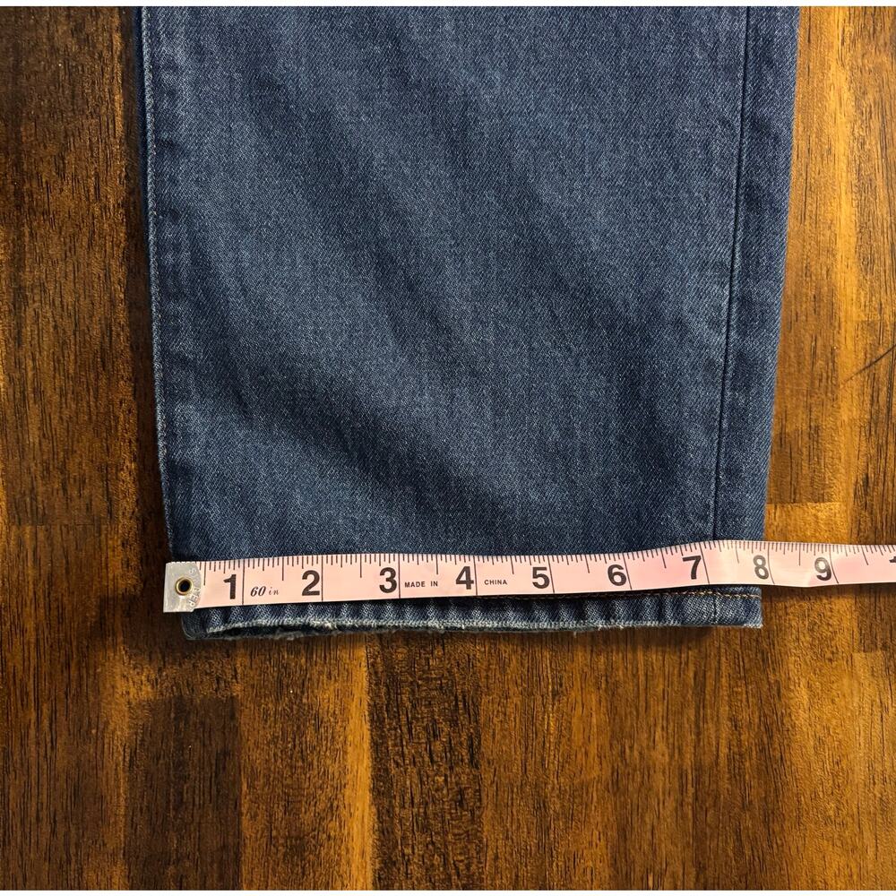 Madewell Women's Straight Leg Jeans - Blue - Picture 13 of 14